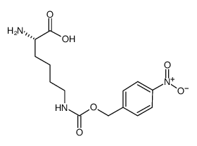 h-lys(4-nitro-z)-oh结构式