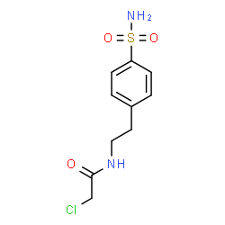 2-CHLORO-N-[2-(4-SULFAMOYL-PHENYL)-ETHYL]-ACETAMIDE Structure