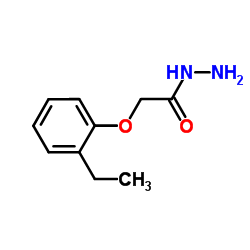 (2-ETHYL-PHENOXY)-ACETIC ACID HYDRAZIDE结构式