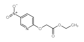 (5-Nitro-pyridin-2-yloxy)-acetic acid ethyl ester结构式