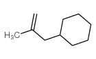 3-CYCLOHEXYL-2-METHYL-1-PROPENE structure