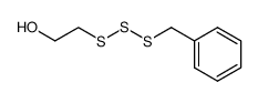 benzyl 2-hydroxyethyl trisulfide结构式