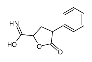 5-oxo-4-phenyloxolane-2-carboxamide结构式