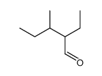 2-ethyl-3-methylvaleraldehyde structure