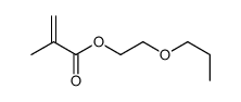 2-propoxyethyl methacrylate structure