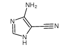 5-Amino-1H-imidazol-4-carbonitrile structure