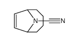 9-azabicyclo[4.2.1]non-7-ene-9-carbonitrile结构式