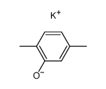 2,5-dimethyl-phenol, potassium-compound结构式