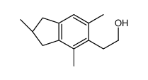 2-[(2R)-2,4,6-trimethyl-2,3-dihydro-1H-inden-5-yl]ethanol Structure