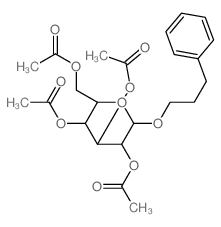 b-D-Glucopyranoside,3-phenylpropyl, tetraacetate (9CI) picture