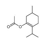 (R)-2-(Isopropyl)-5-methylcyclohexen-1-yl acetate structure