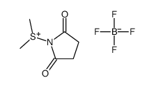 (2,5-dioxopyrrolidin-1-yl)-dimethylsulfanium,tetrafluoroborate Structure
