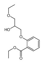 ethyl 2-(3-ethoxy-2-hydroxypropoxy)benzoate结构式