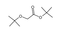 2-t-butoxyacetic acid t-butyl ester结构式