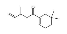 1-(5,5-dimethyl-1-cyclohexen-1-yl)-3-methylpent-4-en-1-one Structure