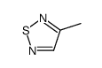 3-methyl-1,2,5-thiadiazole结构式