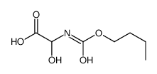 2-(butoxycarbonylamino)-2-hydroxyacetic acid Structure