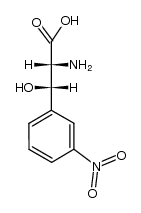 m-Nitro-threo-DL-phenylserine Structure