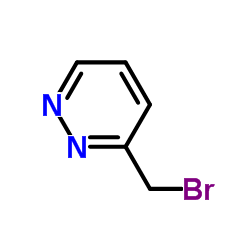 3-(Bromomethyl)pyridazine Structure