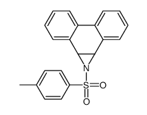 1-(4-methylphenyl)sulfonyl-1a,9b-dihydrophenanthro[9,10-b]azirine结构式