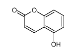 5-Hydroxycoumarin结构式