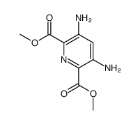 dimethyl 3,5-diaminopyridine-2,6-dicarboxylate结构式