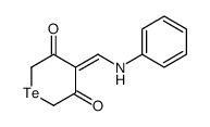 4-(anilinomethylidene)tellurane-3,5-dione结构式