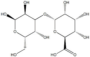 3-O-(glucopyranosyluronic acid)galactopyranose结构式