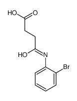 4-(2-bromoanilino)-4-oxobutanoic acid结构式