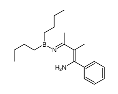 3-dibutylboranylimino-2-methyl-1-phenylbut-1-en-1-amine结构式