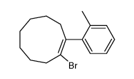 1-bromo-2-(2-methylphenyl)cyclononene Structure