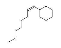 (Z)-oct-1-en-1-ylcyclohexane结构式