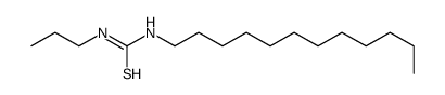 1-dodecyl-3-propylthiourea结构式