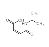 2-Butenoic acid, 4-[ (1-methylethyl)amino]-4-oxo-, (Z)- Structure