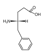 (R)-4-amino-5-phenylpentanoic acid structure