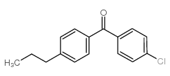 4-氯-4-n-丙基苯甲酮结构式