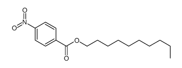 decyl 4-nitrobenzoate结构式