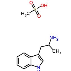 α-Methyltryptamine Methanesulfonate Structure