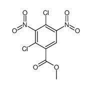 methyl 2,4-dichloro-3,5-dinitrobenzoate结构式