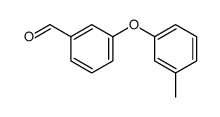 3-(3-methylphenoxy)benzaldehyde Structure