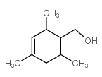 2,4,6-三甲基-3-环己烯-1-甲醇结构式