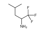 2-Pentanamine,1,1,1-trifluoro-4-methyl-结构式
