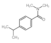 Benzamide,N,N-dimethyl-4-(1-methylethyl)- Structure