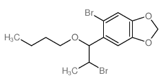 1,3-Benzodioxole,5-bromo-6-(2-bromo-1-butoxypropyl)- picture