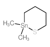 dimethyl-(4-sulfidobutyl)tin结构式