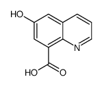 6-羟基喹啉-8-羧酸结构式