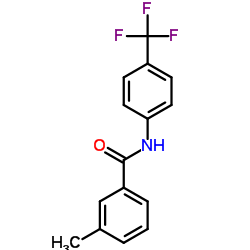 N-[4-(Trifluoromethyl)phenyl]-3-Methylbenzamide结构式