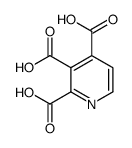 pyridine-2,3,4-tricarboxylic acid Structure