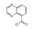 5-Quinoxalinecarbonylchloride(9CI)结构式