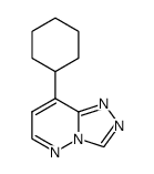 8-cyclohexyl-[1,2,4]triazolo[4,3-b]pyridazine Structure